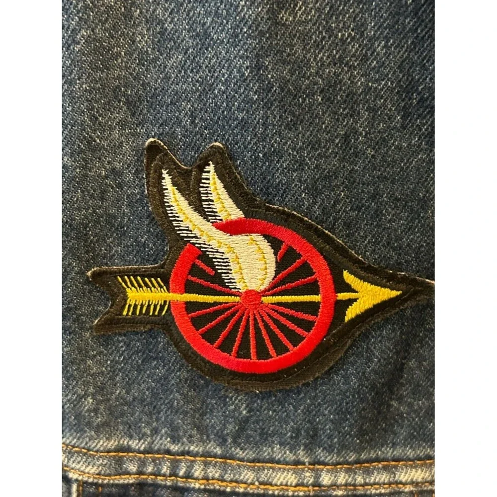 Levi's Vintage Harley Davidson Denim Vest - Size XL